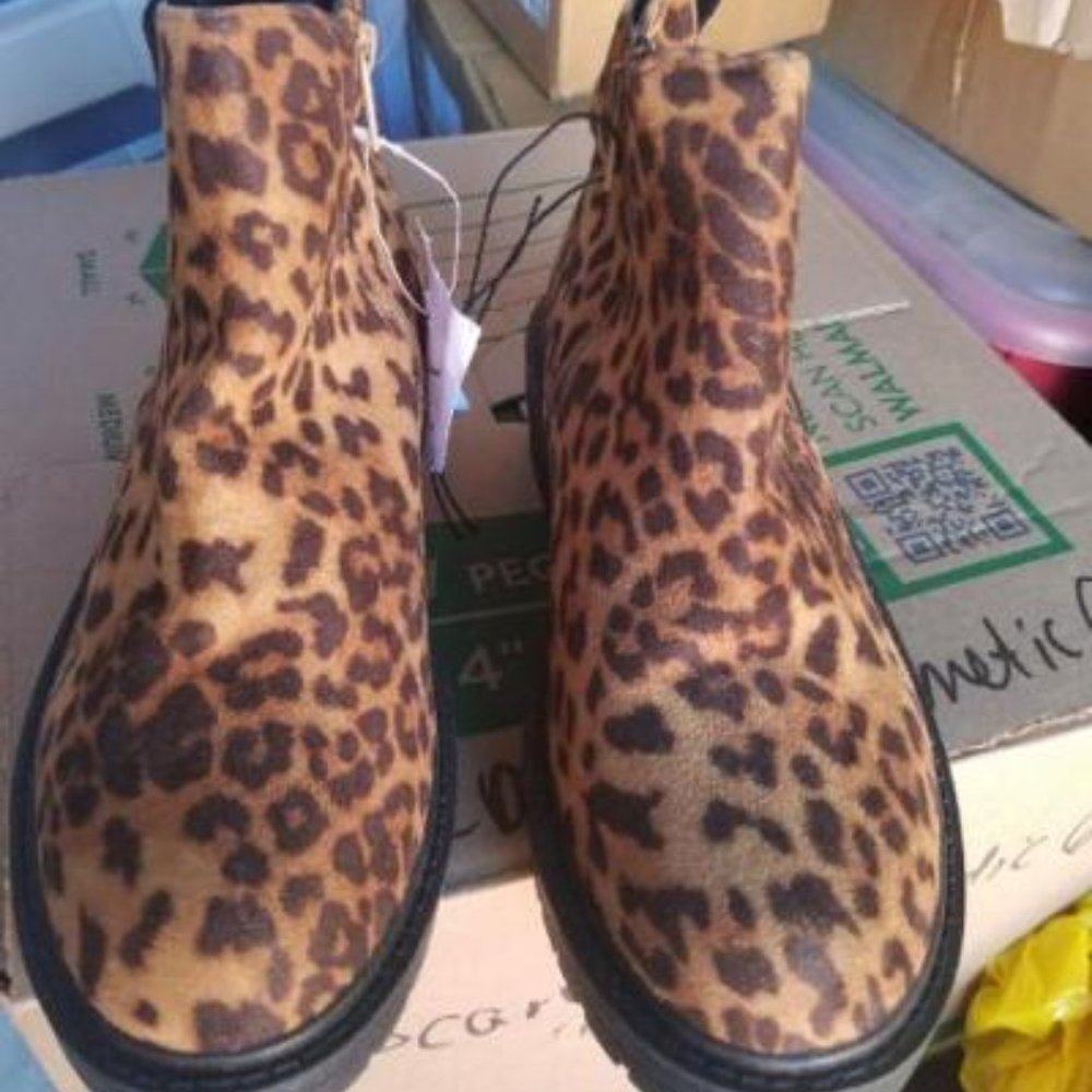 MADDEN GIRL CHEETAH BOOTS